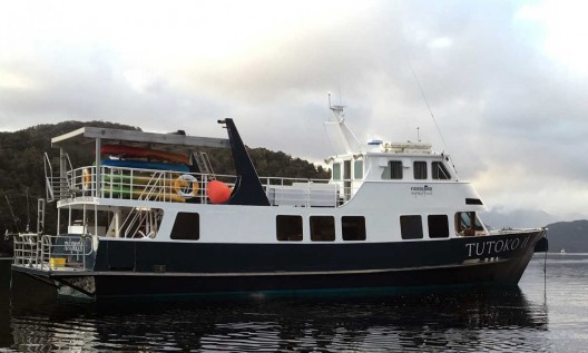 Fiordland Expeditions small boat overnight cruise on Doubtful Sound